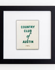 Country Club of Austin (Back)