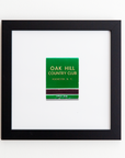 Oak Hill Country Club Green (Back)