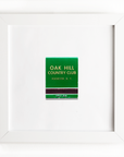Oak Hill Country Club Green (Back)