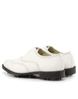 White Golf Brogues