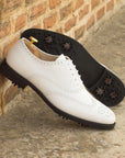 White Golf Brogues