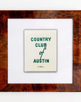 Country Club of Austin (Back)