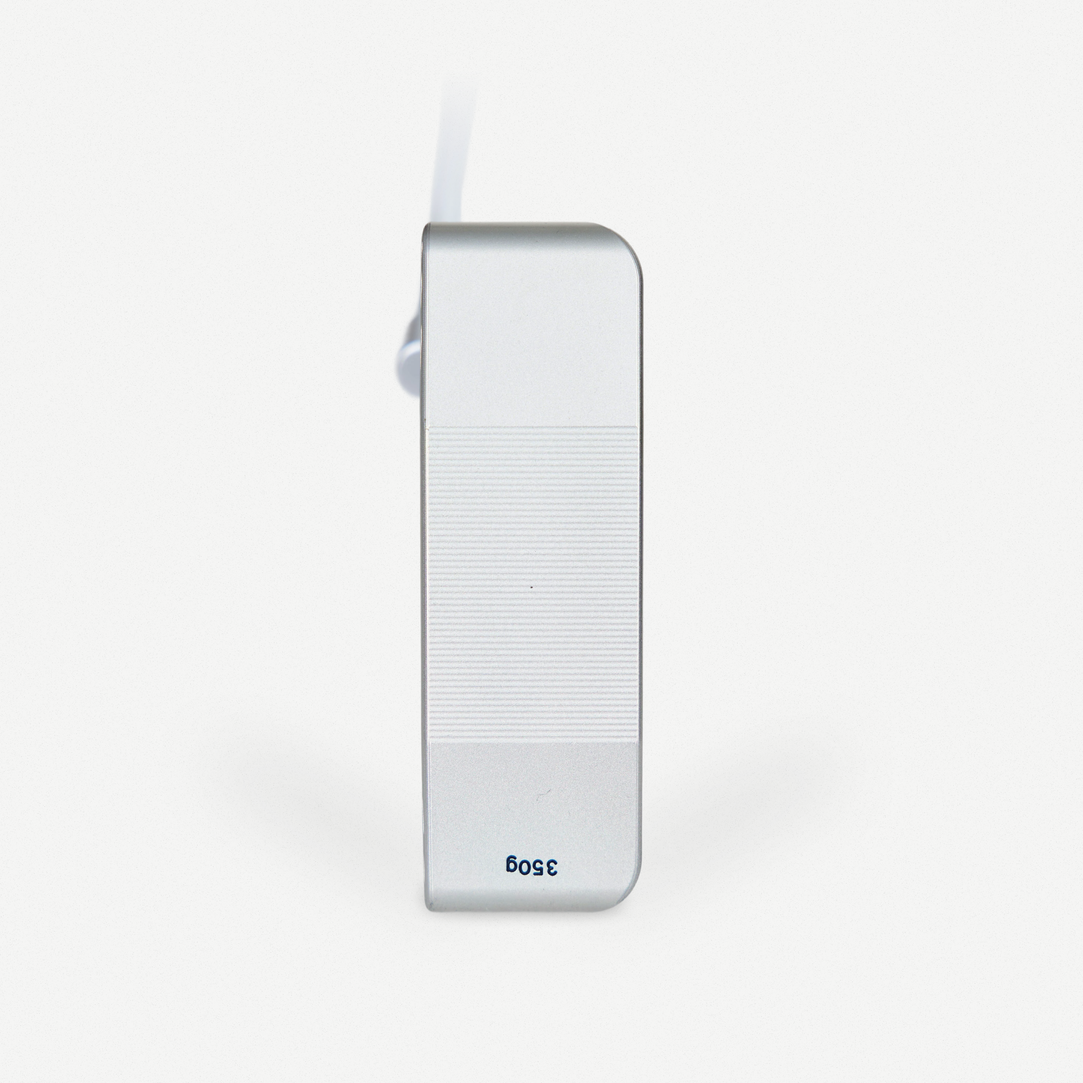 Longtail putter flow neck and hosel detail