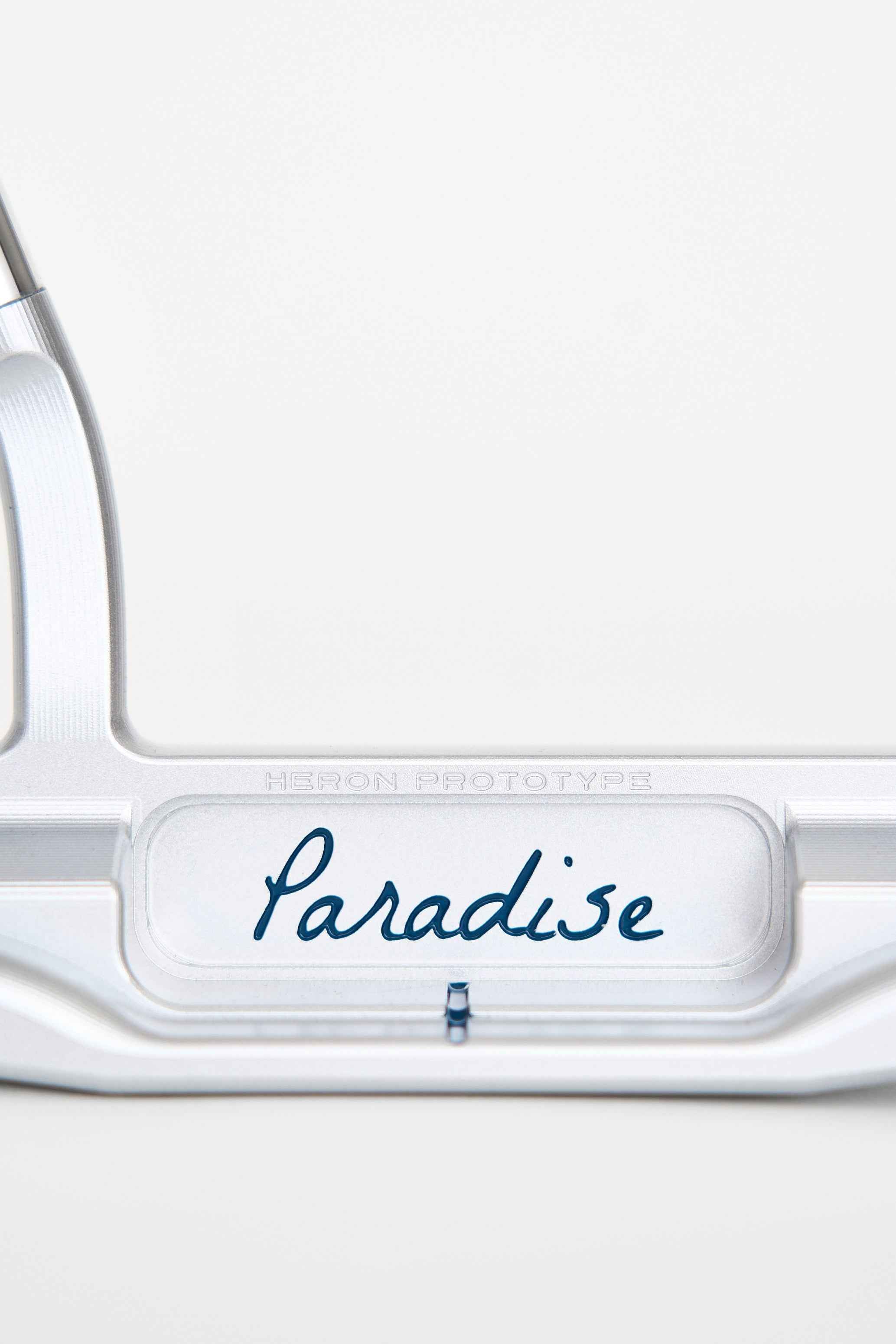 Heron putter sole detail