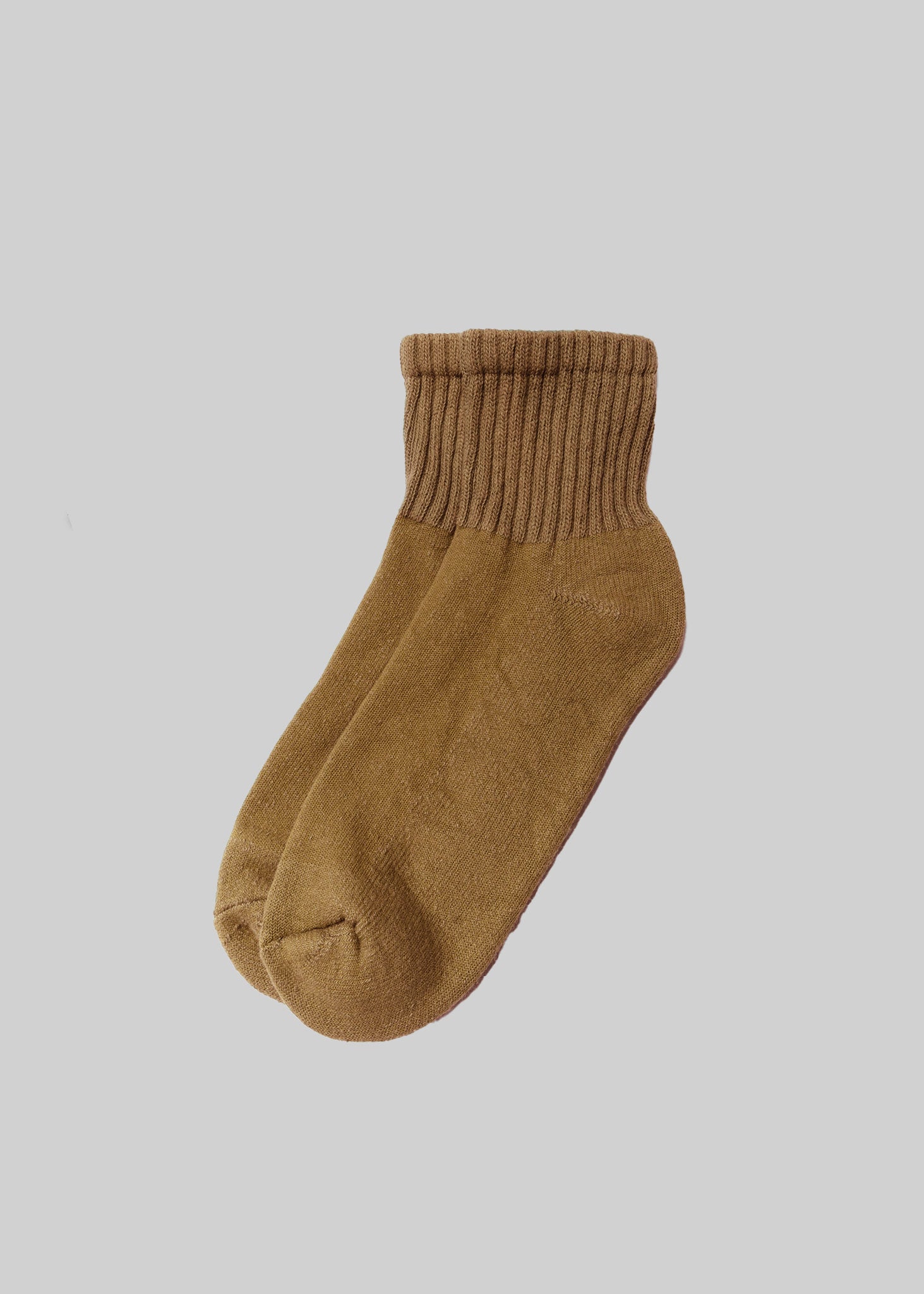 Solid Quarter Crew Socks