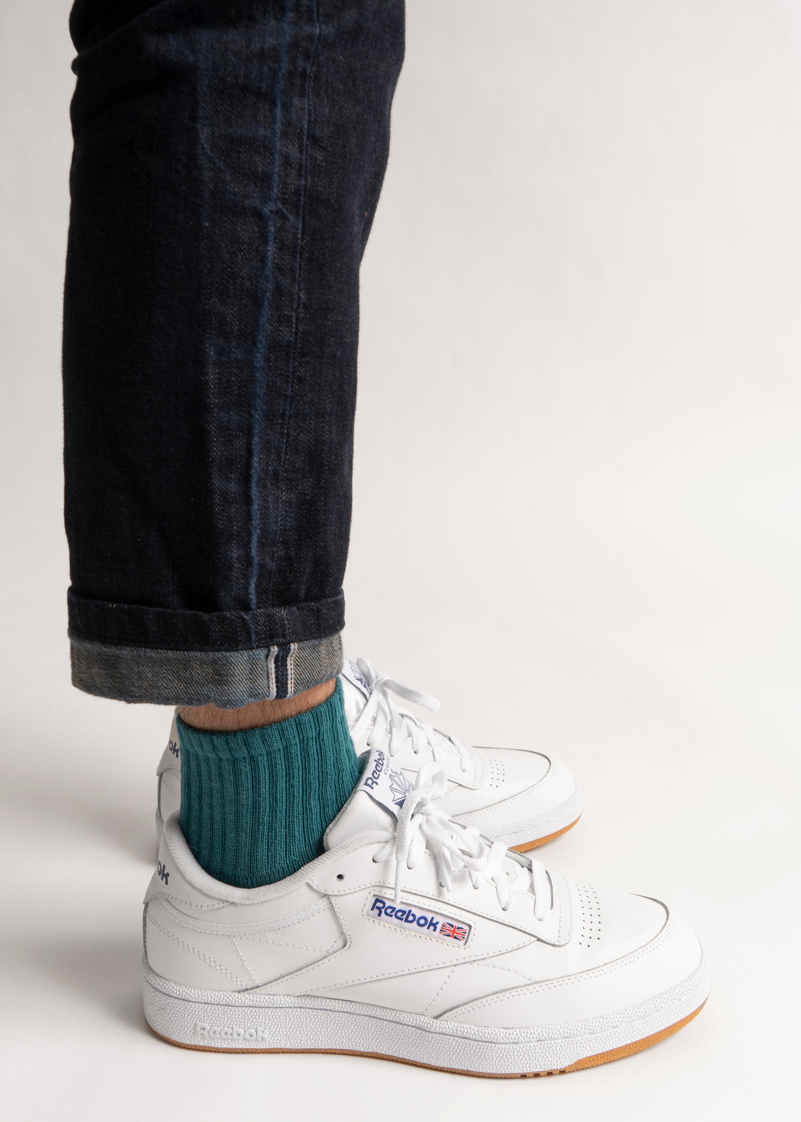 Solid Quarter Crew Socks