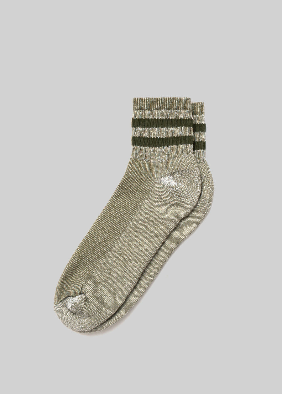 Merino Quarter Crew Socks