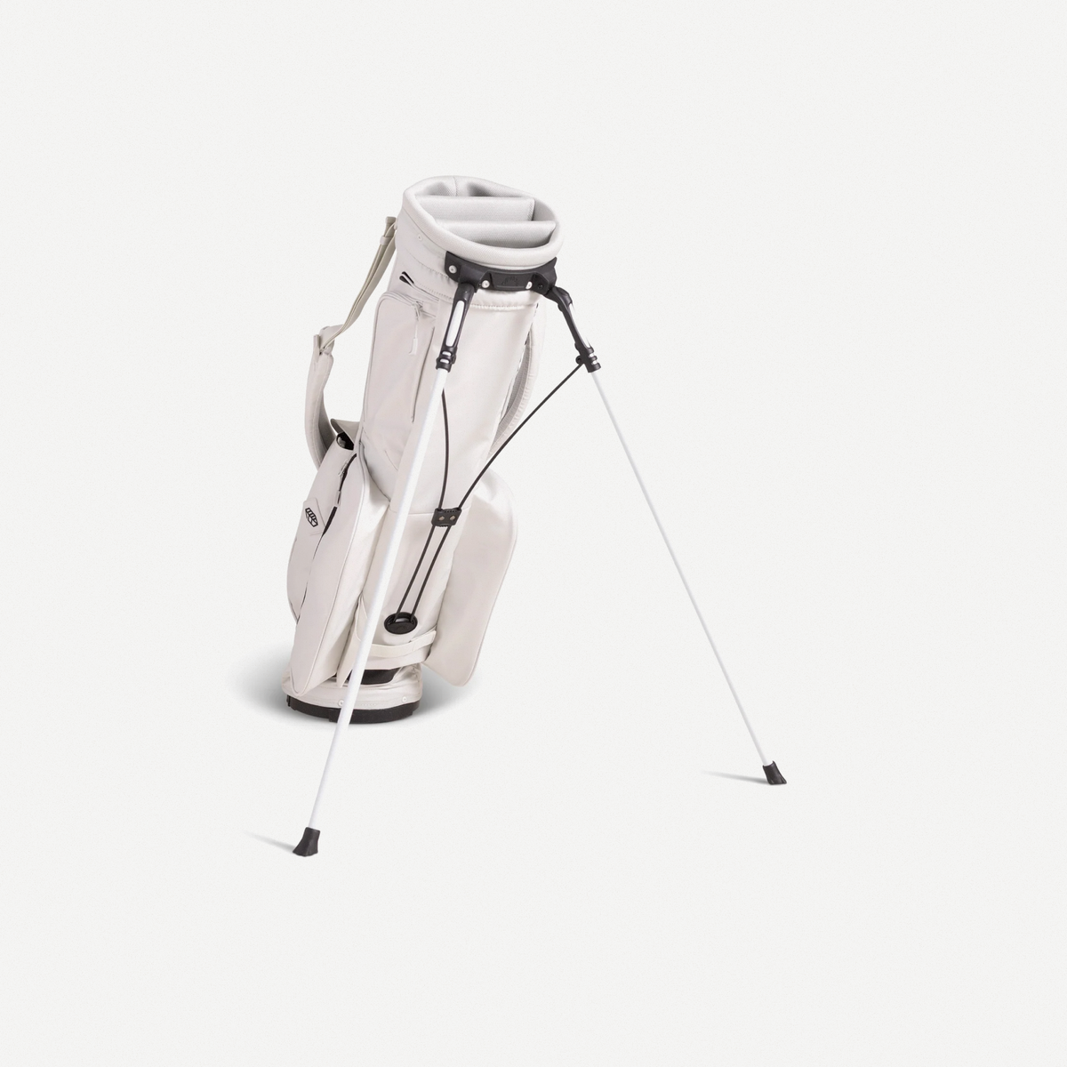 Paradise Jones Rover Stand Bag in Bone, stand and divider view
