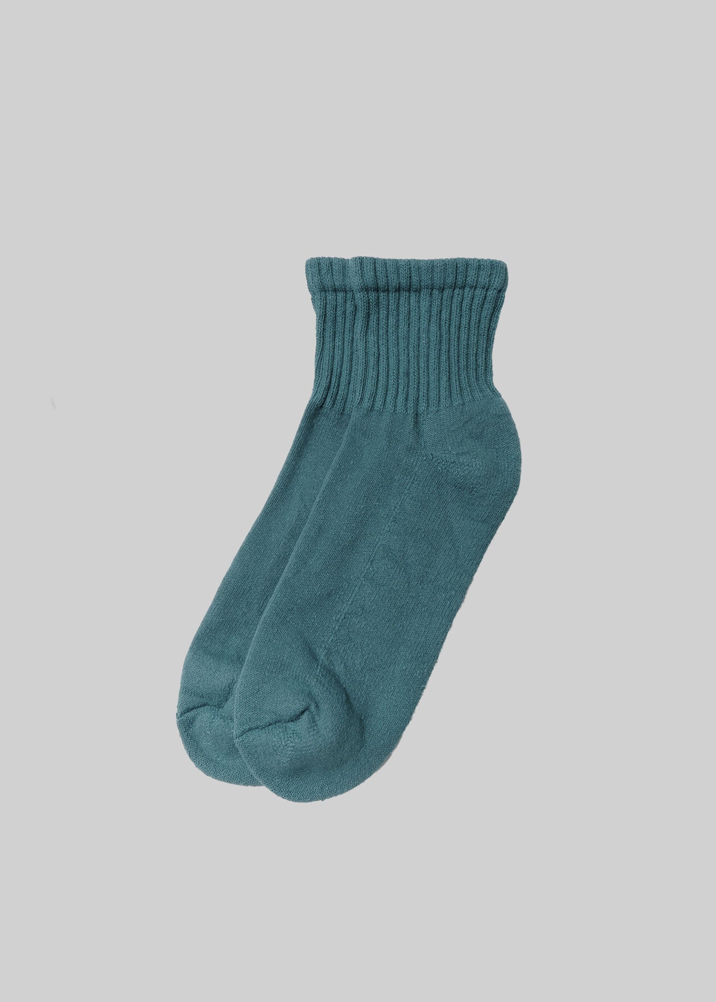 Solid Quarter Crew Socks