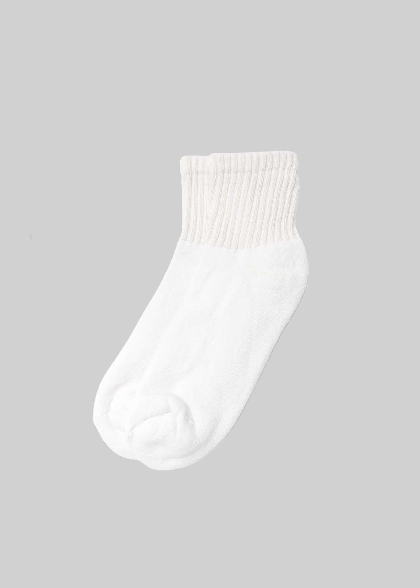 Solid Quarter Crew Socks