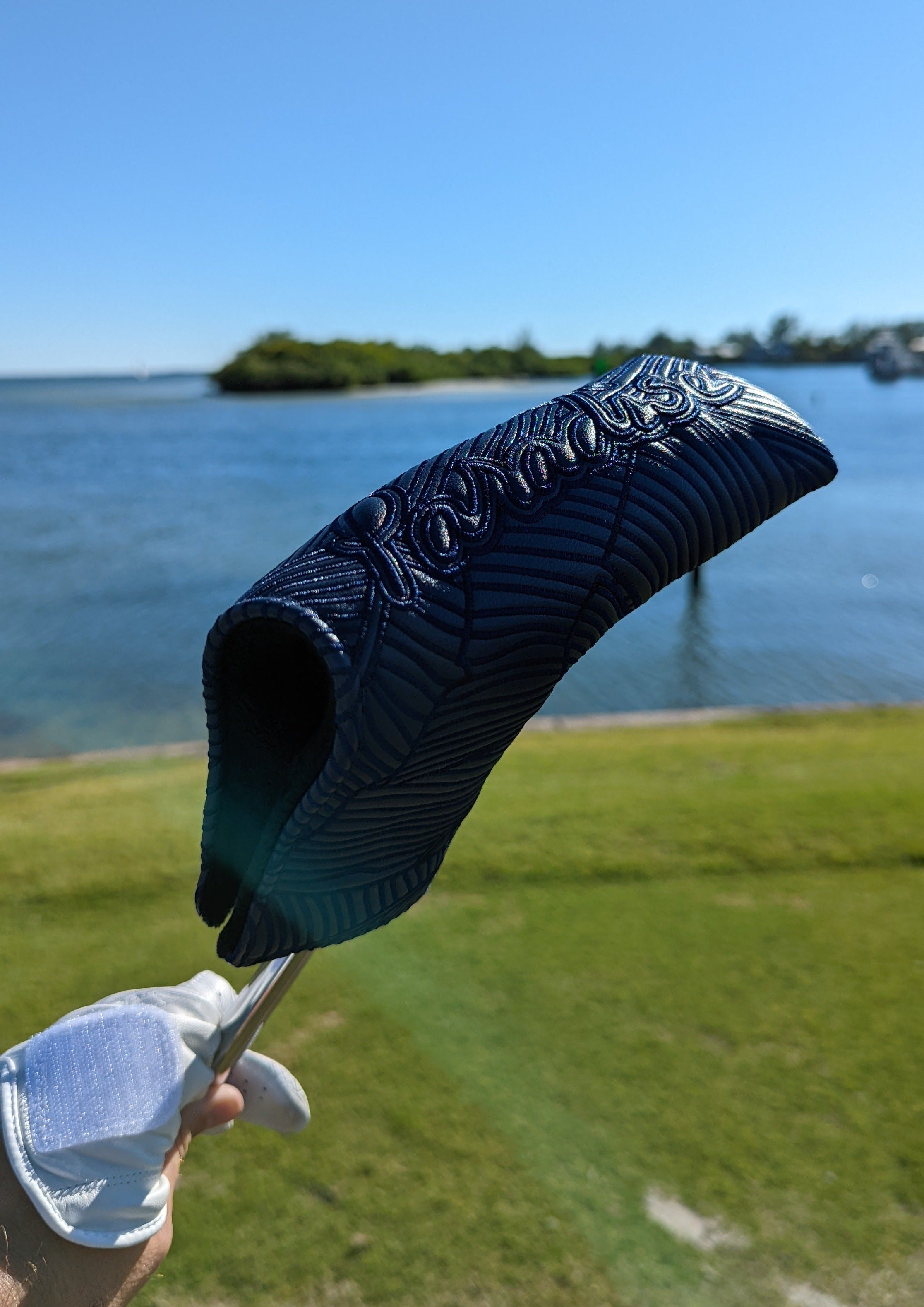 Paradise Putter Cover - Bermuda Blue
