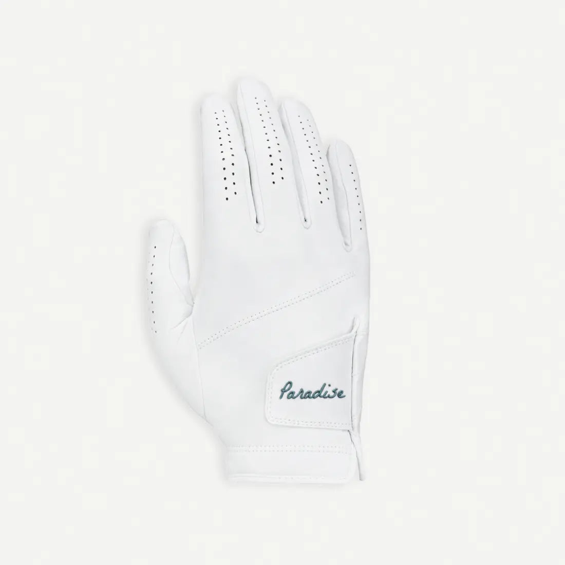 White Paradise golf glove