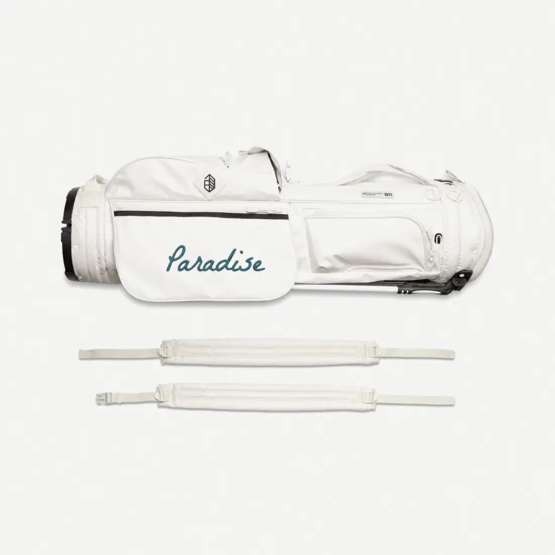 White Paradise players golf bag